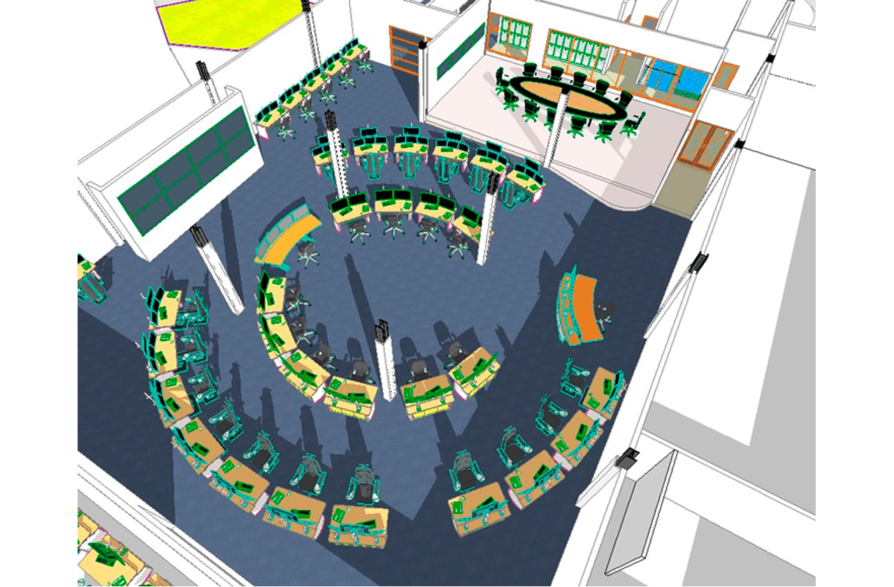 Construcción Sala Control Edificio 351 
 