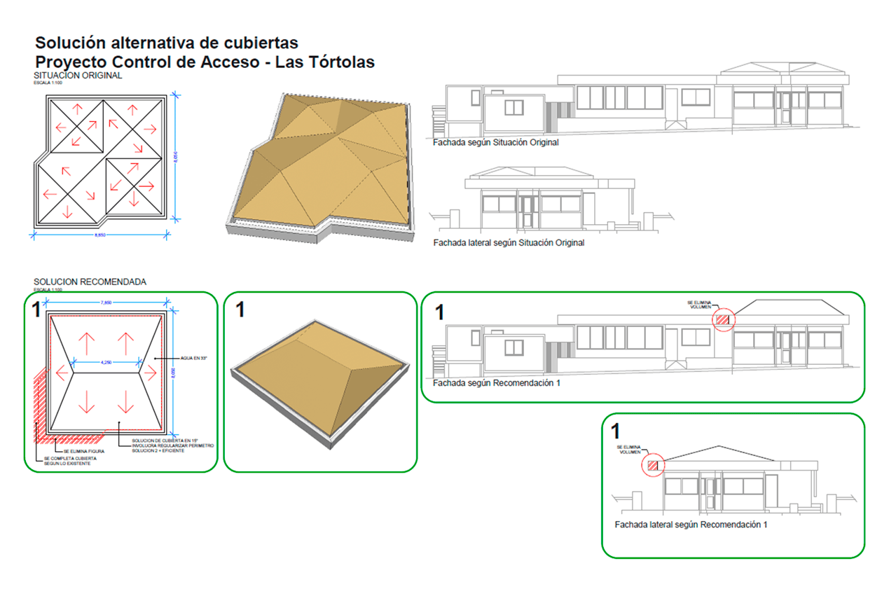 Construcción Edificio Control Acceso Las Tórtolas - Los Bronces 
 