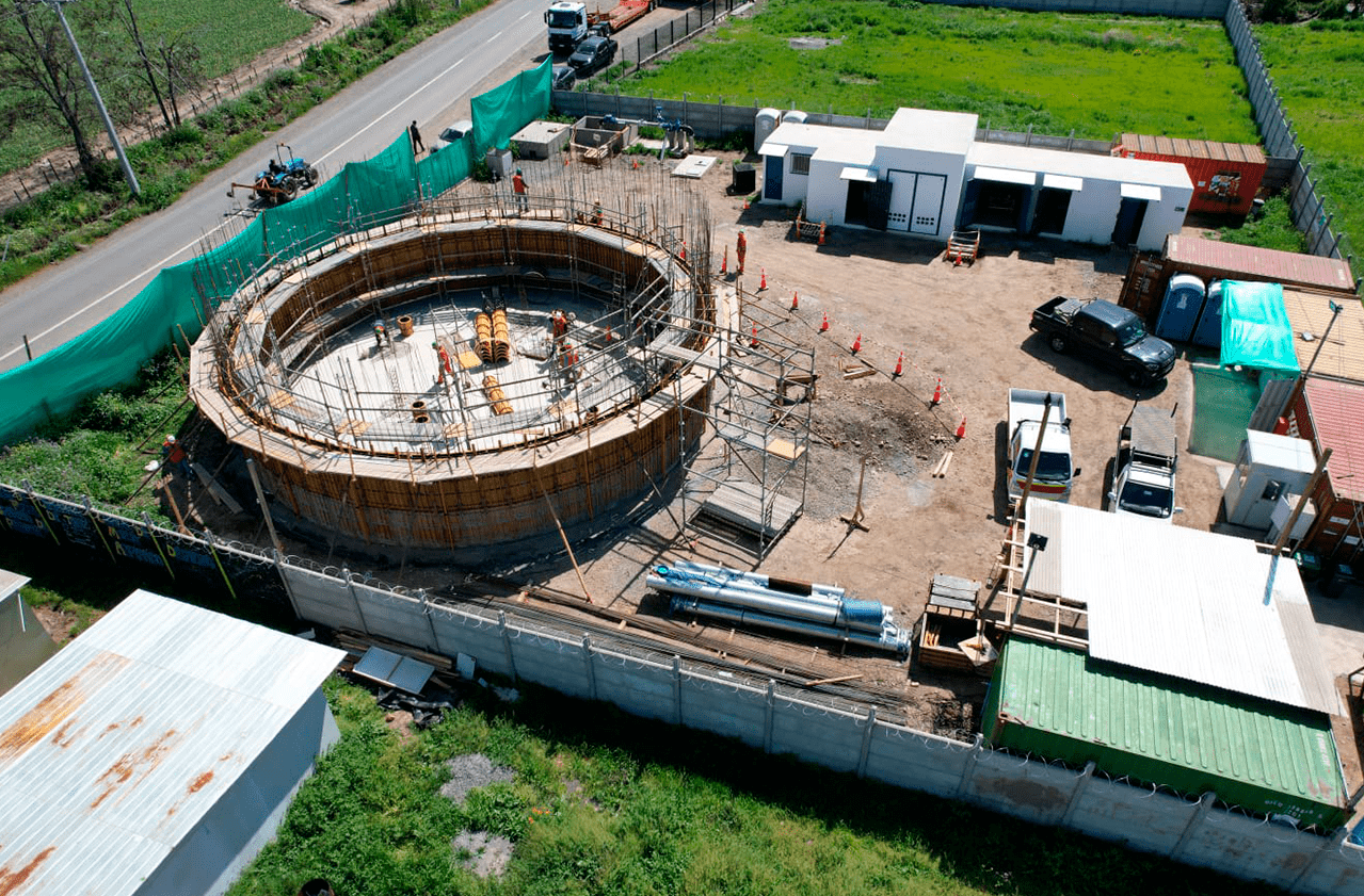 Construcción Estanque Semienterrado Requínoa 