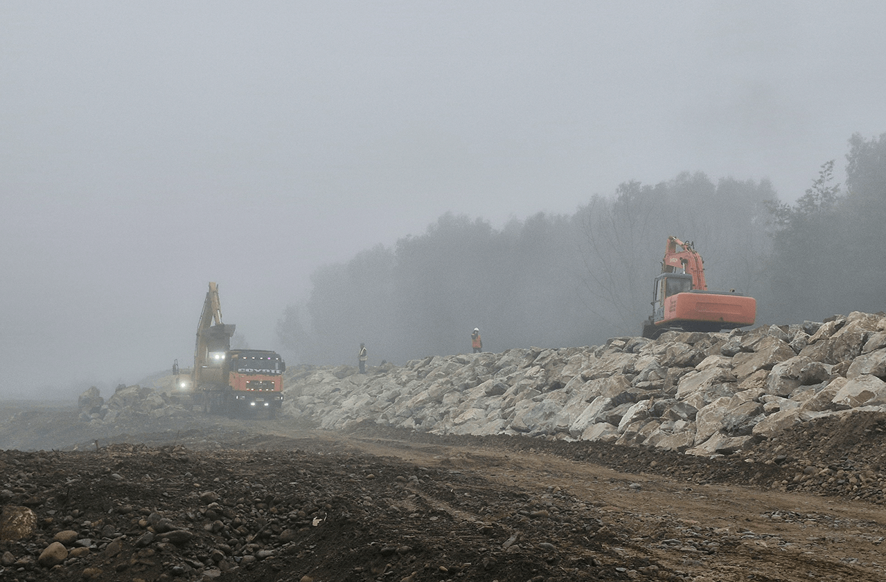 Reconstrucción Defensa Fluvial Ptas. Talca 