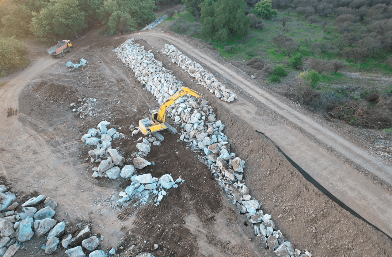 Reconstrucción Defensa Fluvial Ptas. Talca 