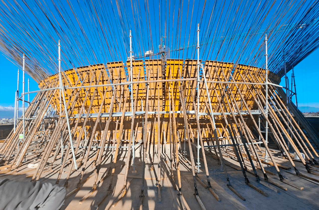 Construcción Estanque elevado de Hormigón Armado Santa Julia 