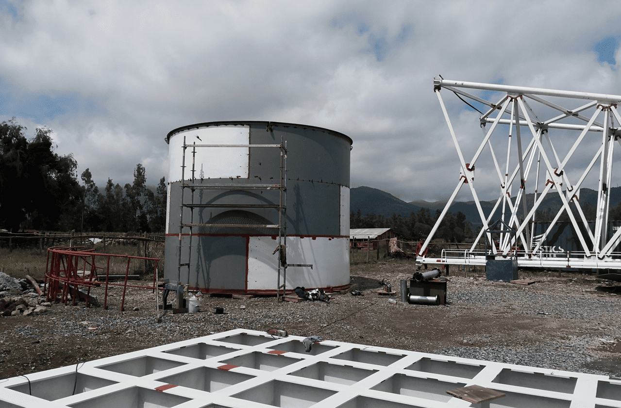 Construcción Estanque Metálico Elevado Puente Negro 