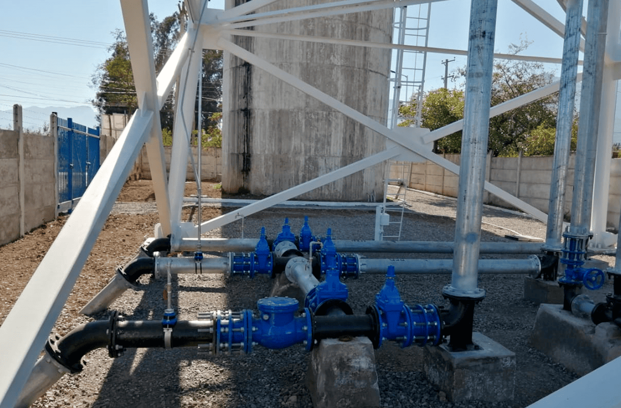 Construcción Estanque Metálico Elevado Puente Negro 