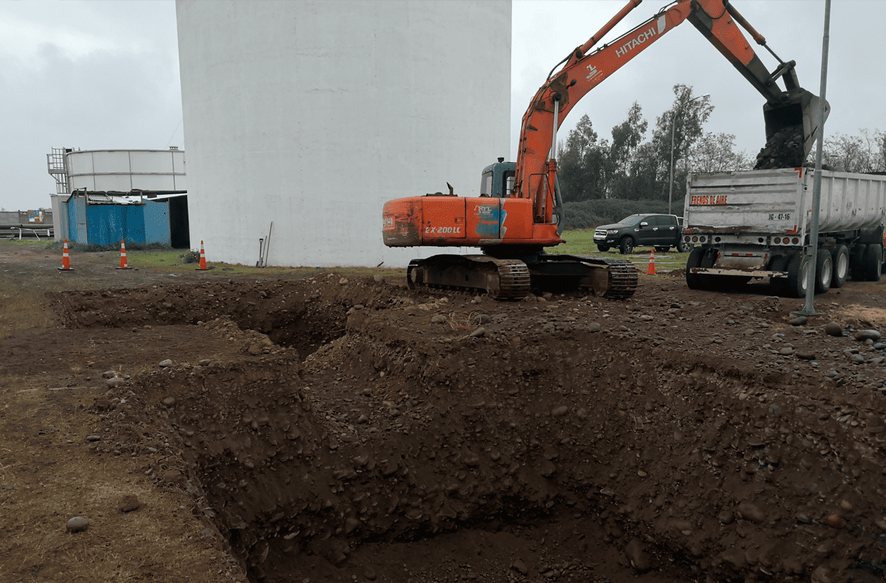 Construcción Estanque Metálico Elevado Lo Miranda 