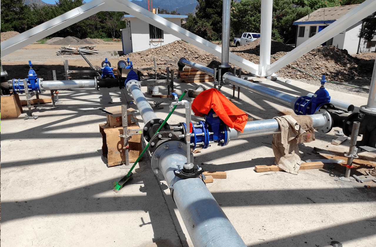 Construcción Estanque Metálico Elevado Lo Miranda 