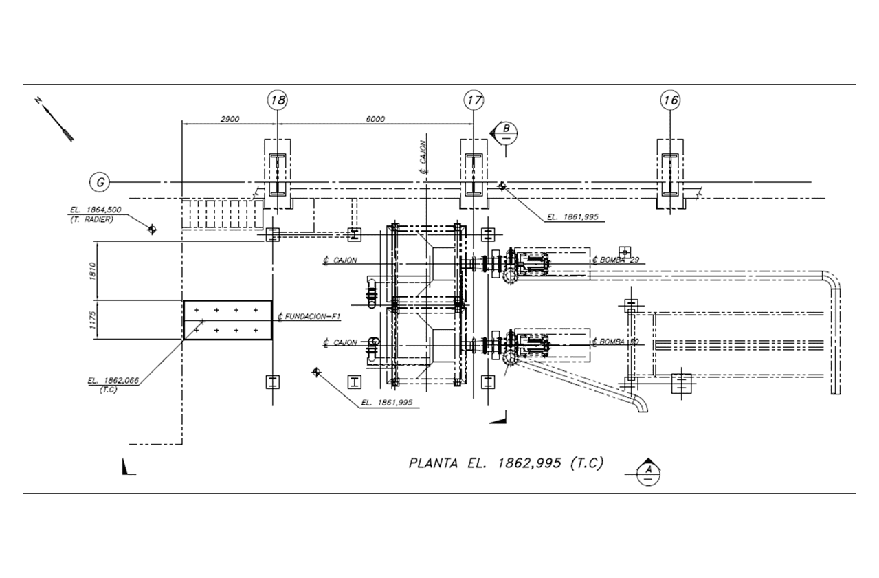 Construcción Fundaciones y Montaje Bombas Vogel 
 